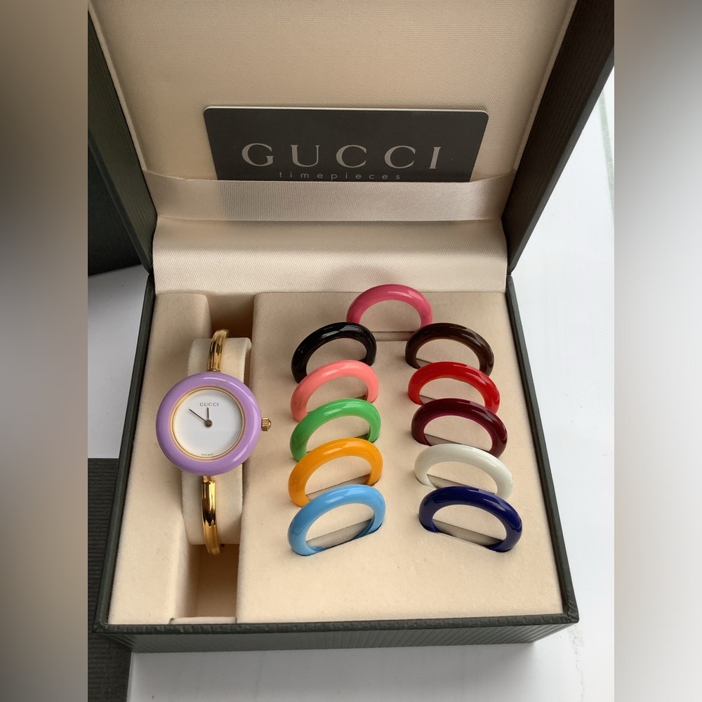 Authentic Gucci bangle watch set ❤️🔥 - Picture 5 of 12